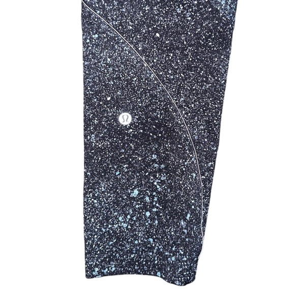 Lululemon Lead The Pack High Rise Run Crop Leggings 23" Mineralize Multi Sz 10 - Picture 9 of 12